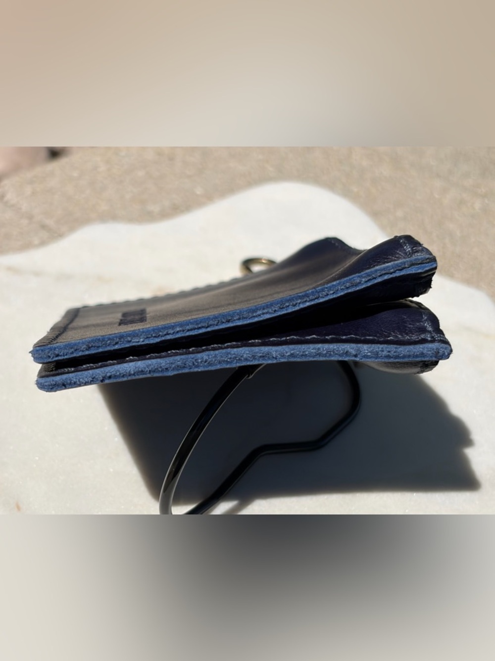 Sabrina Wallet Portland Leather Cowboy Blue NWOT - Picture 9 of 11